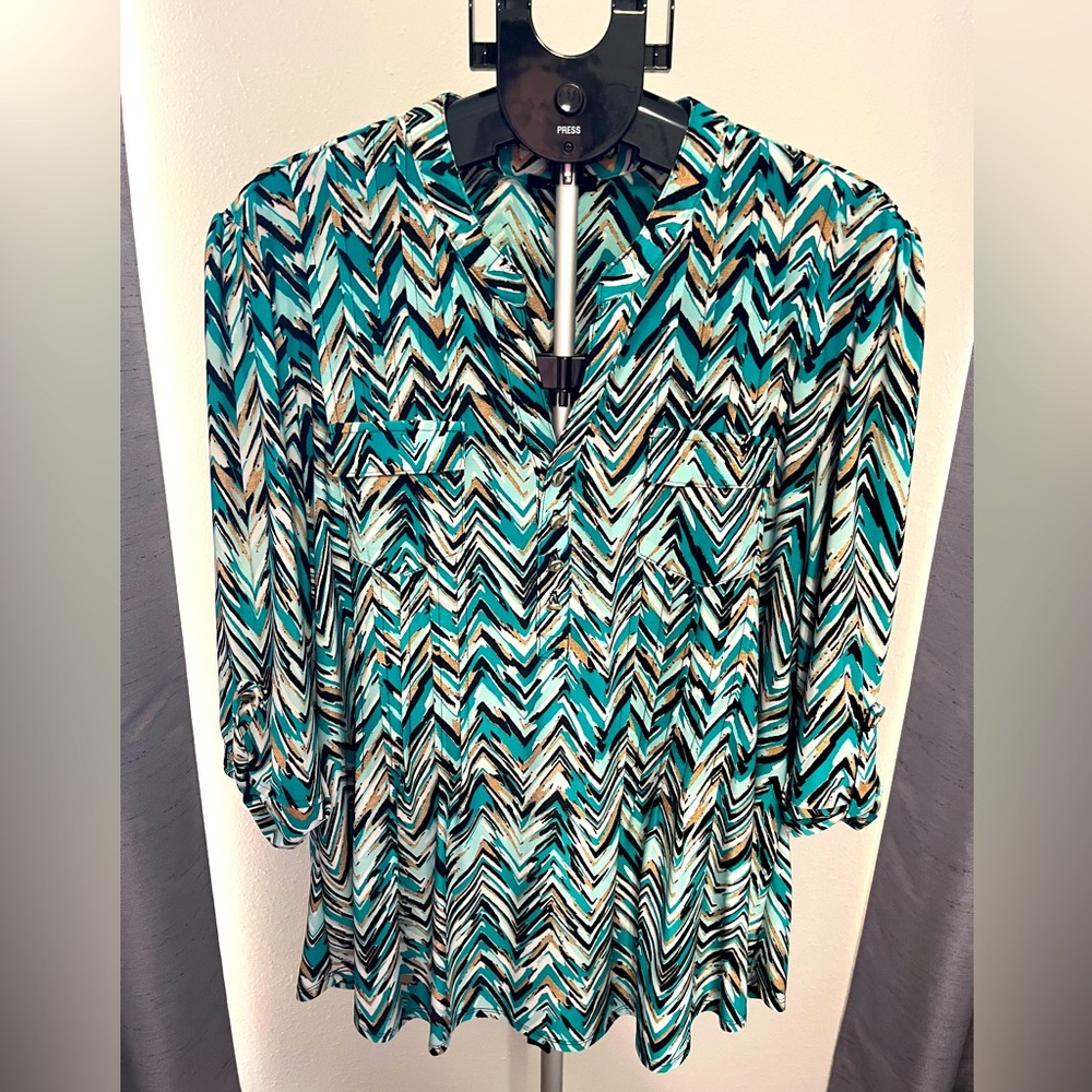Multicolor blouse XL